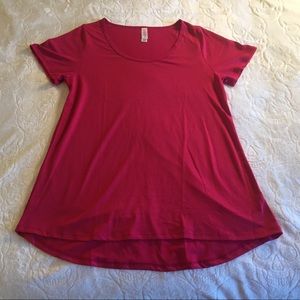 Lularoe classic, solid pink, small, NWOT